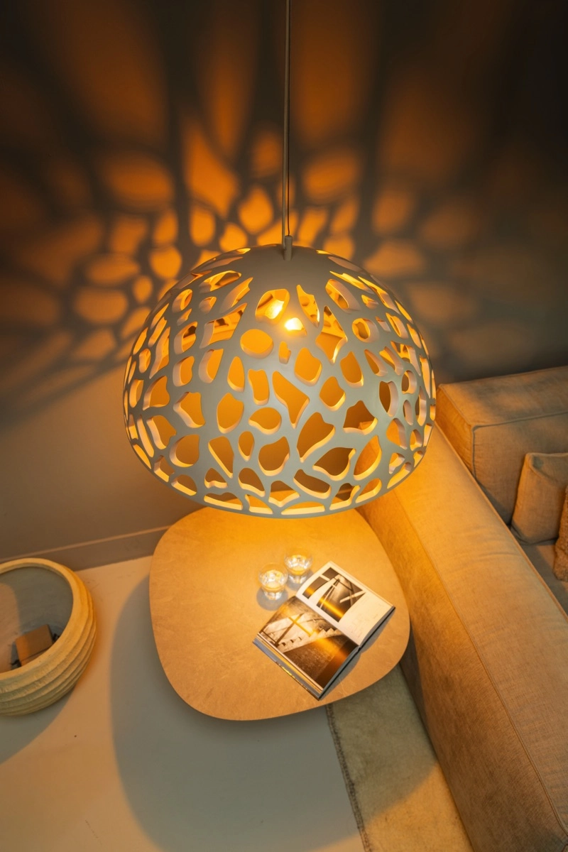 Lampe pendante caractéristique The Open Ø 70cm - sable ETH 8720195312246