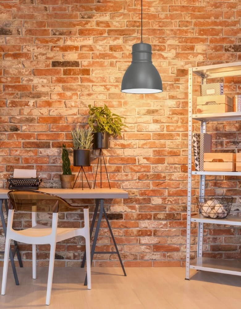 Lampe à suspension grise Ebury Ø 38 cm Eglo 9002759436223