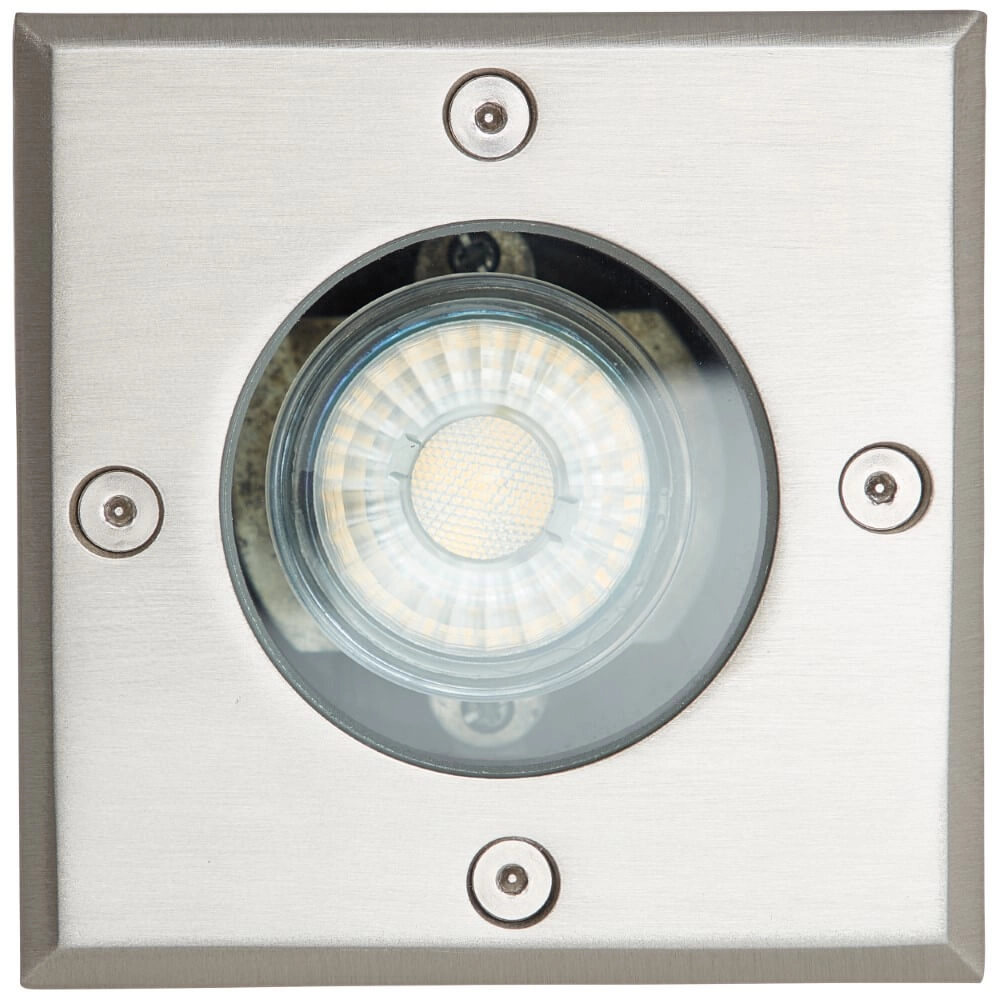 Spot au sol carré Itch 11x11cm Brilliant 4004353364969