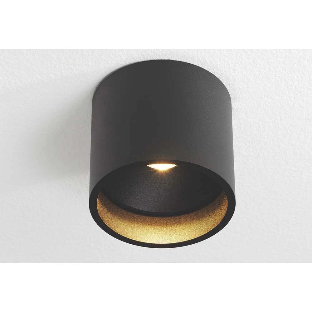 Spot LED en saillie Orleans noir