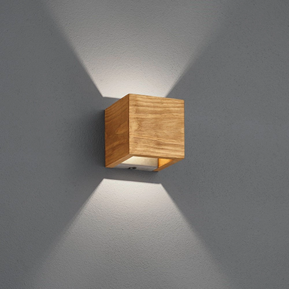 Spot mural en bois Brad Trio 4017807441871