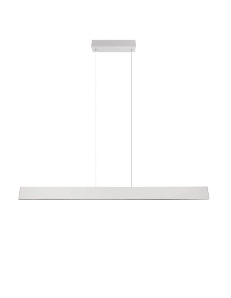 Lampe suspendue de bureau LED Galway 150 cm - blanc Trio 4017807616682