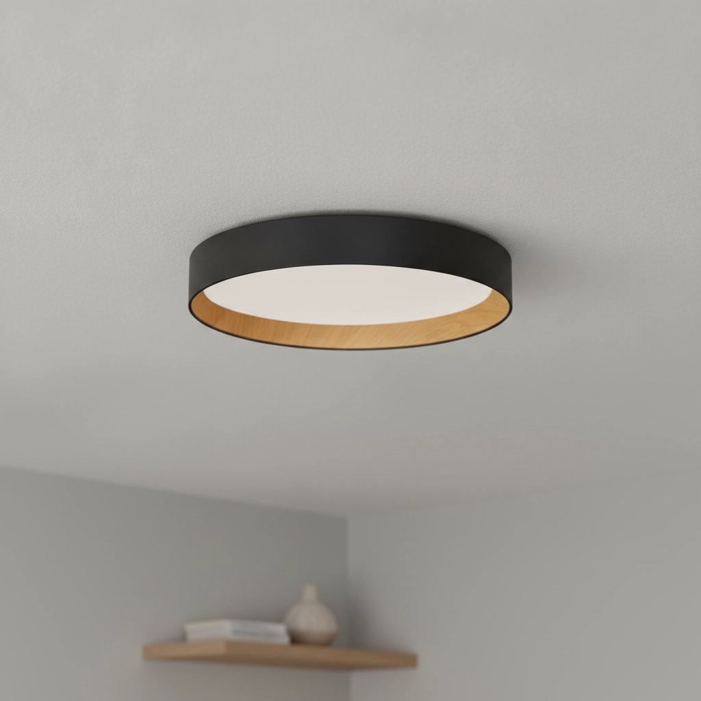 Plafonnier Stake noir Ø 60cm