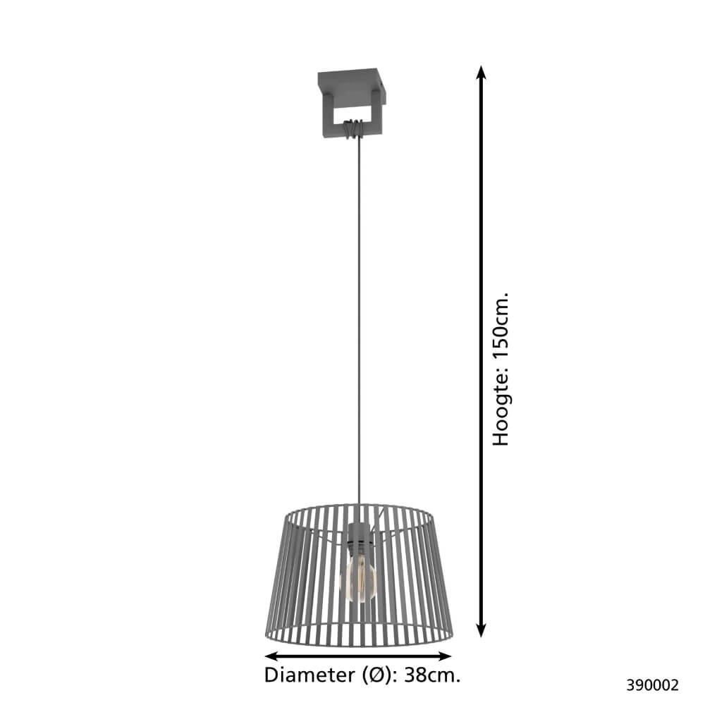 Lampe suspendue en fil noir Bogota Stars of Light 9008606220748