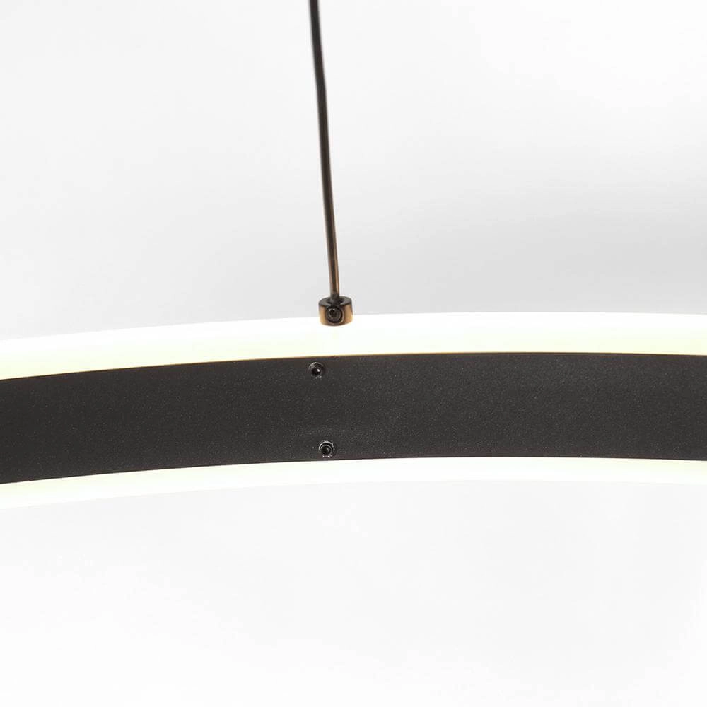 Suspension design Ringlux noir Ø 100cm Steinhauer 8712746171686