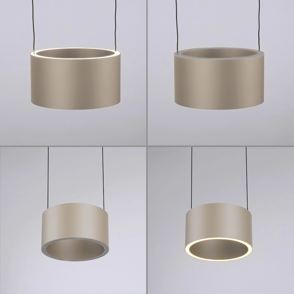 Suspension LED de conception Pure Clipse Bronce Paul Neuhaus 4012248396308