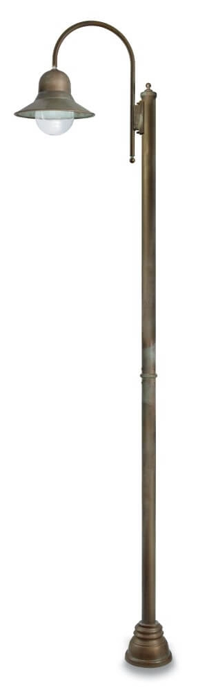 Lampe sur pied Campanula M - laiton vieilli