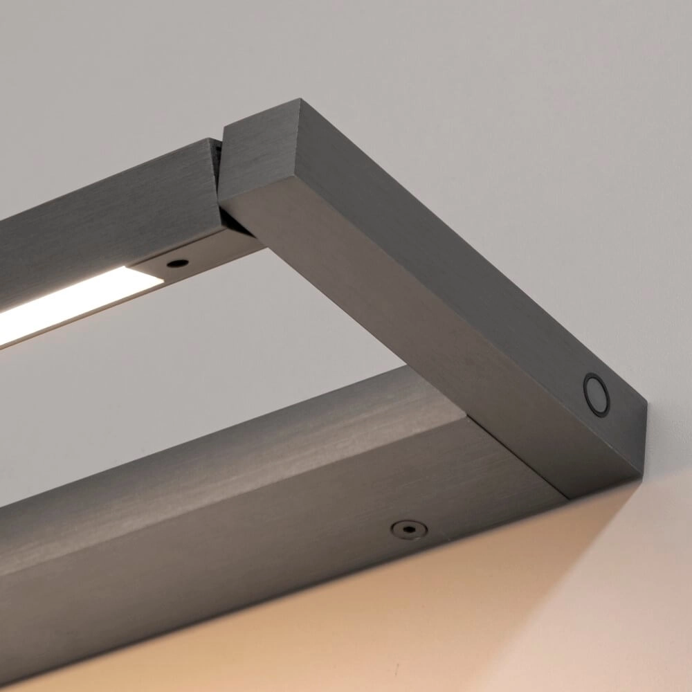 Applique élégante Pure Puro gris 50cm Paul Neuhaus 4012248384206