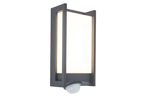 Applique anthracite Qubo avec capteur