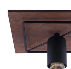 Plafonnier en bois Coba Lyora 5903139904292