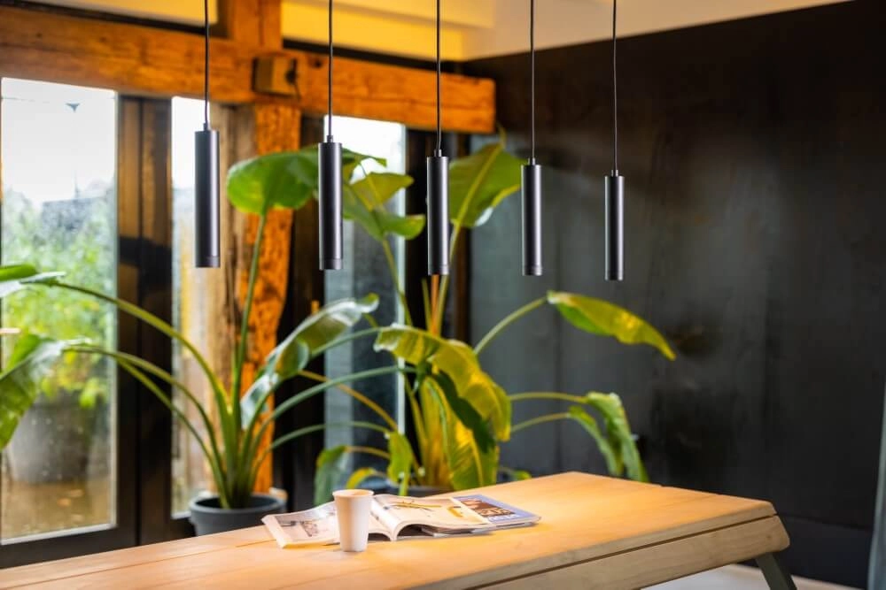 Lampe suspendue pour table à manger 5 lumières Miller ETH 8720195303428