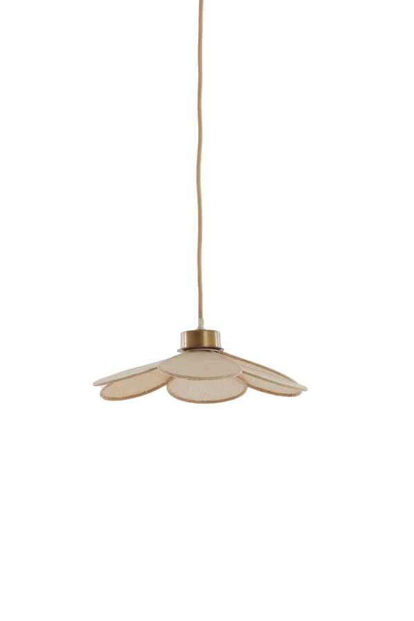 Suspension Fyano crème fleur Ø 30.5cm Light & Living 8717807706678