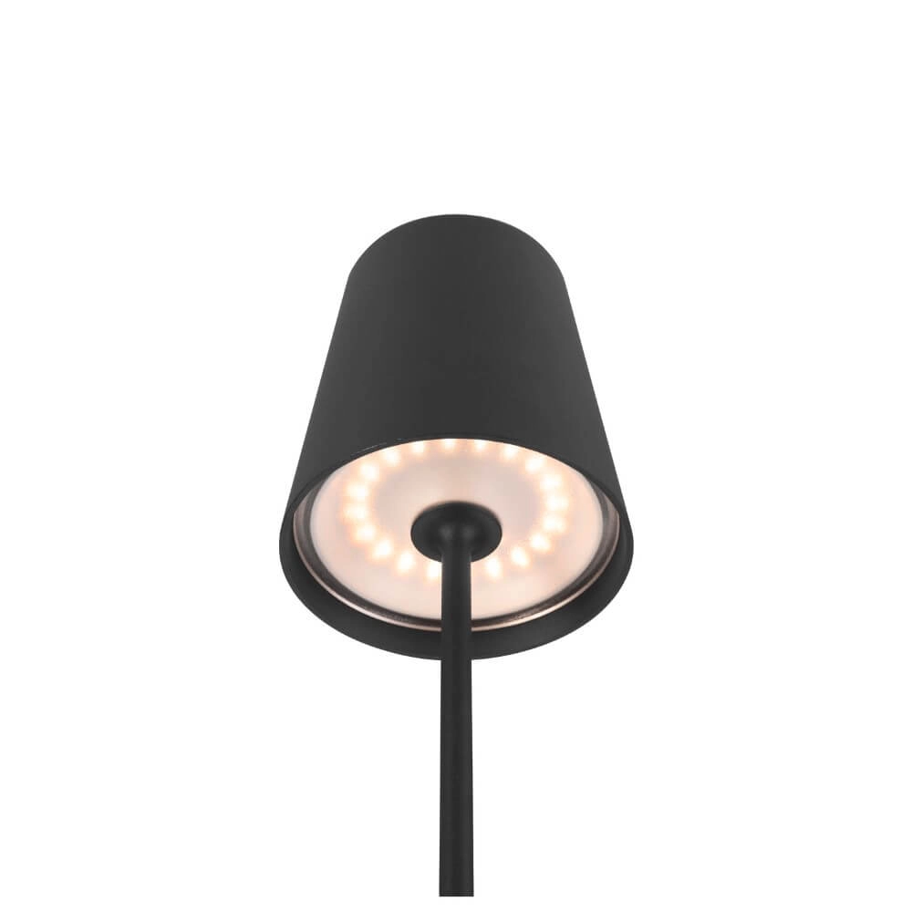 Lampe de table d'extérieur Vinolina Two noir - rechargeable SLV 4024163288323