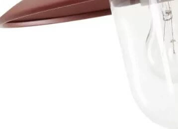 Lampe extérieure de l'industrie Fabrique gris métallisé avec du vieux cuivre KS 8714732119603