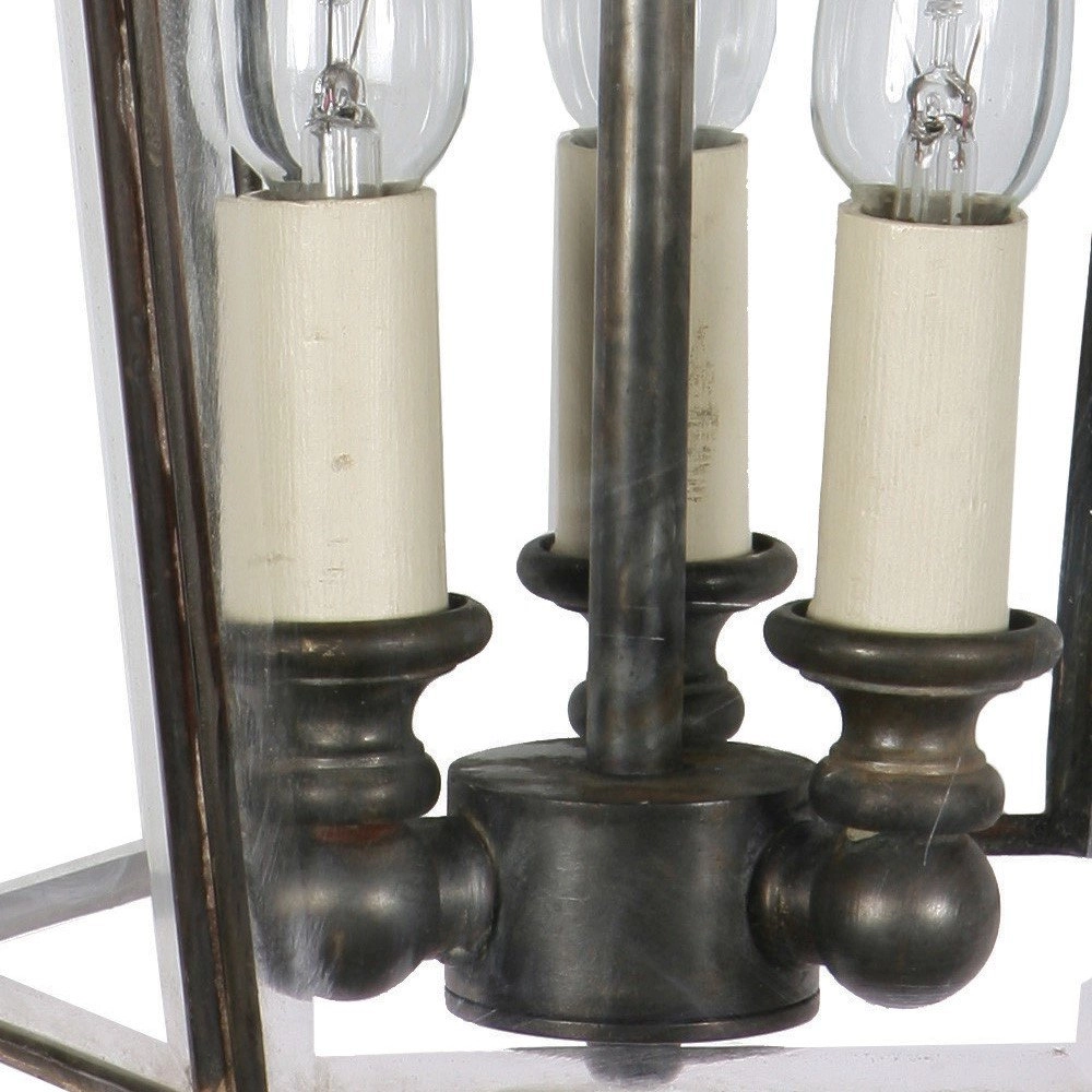 Lampe suspendue antique Chelsea 3 lumières - cuivre antique (ant) Limehouse