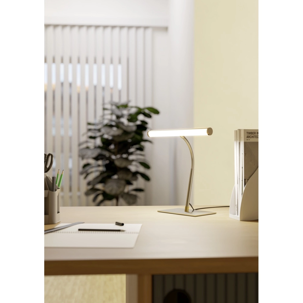 Lampe de bureau Riccione nickel Eglo 9008606357994