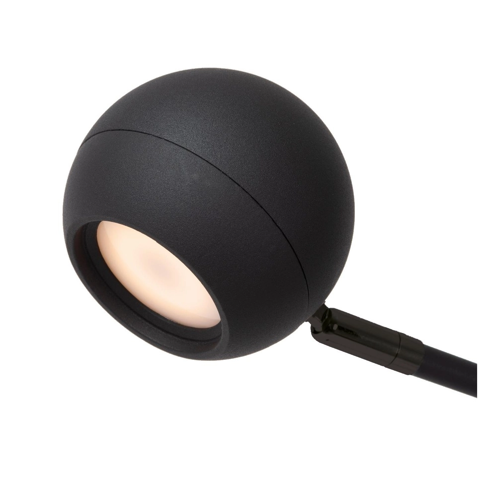 Lampe de bureau rechargeable Comet Noir Lucide 5411212361288