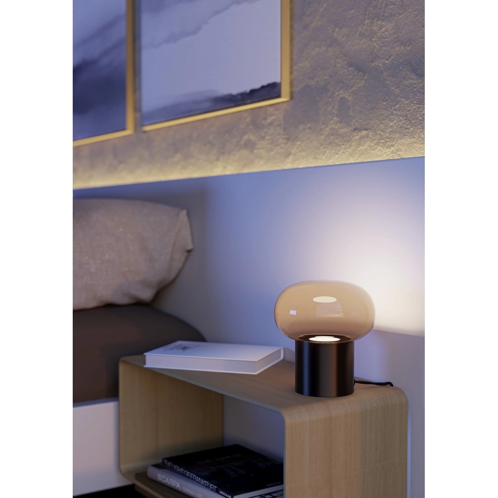 Lampe de table de conception Bravino Bronze cuivré Ø 15,5 cm Eglo 9008606392292