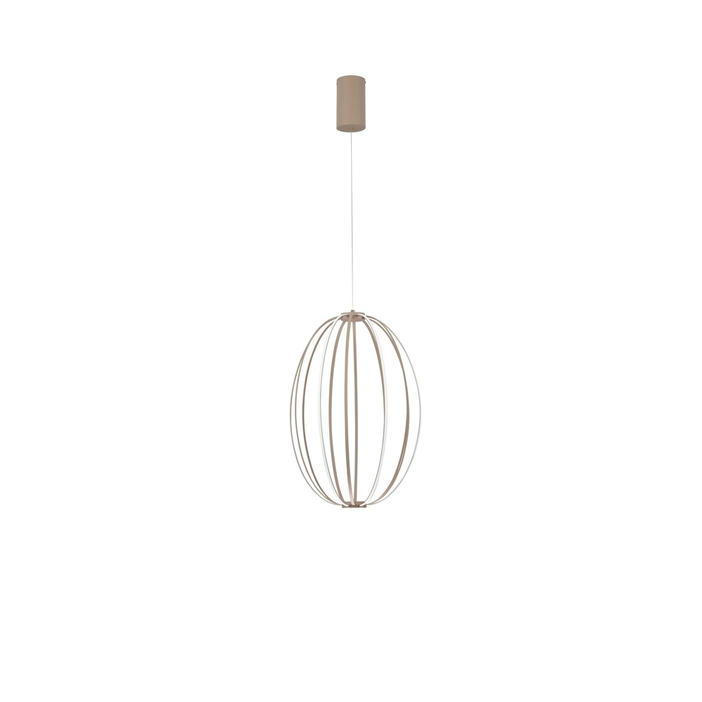 Lampe suspendue Brea beige Ø 40cm Lyora 5212017494399