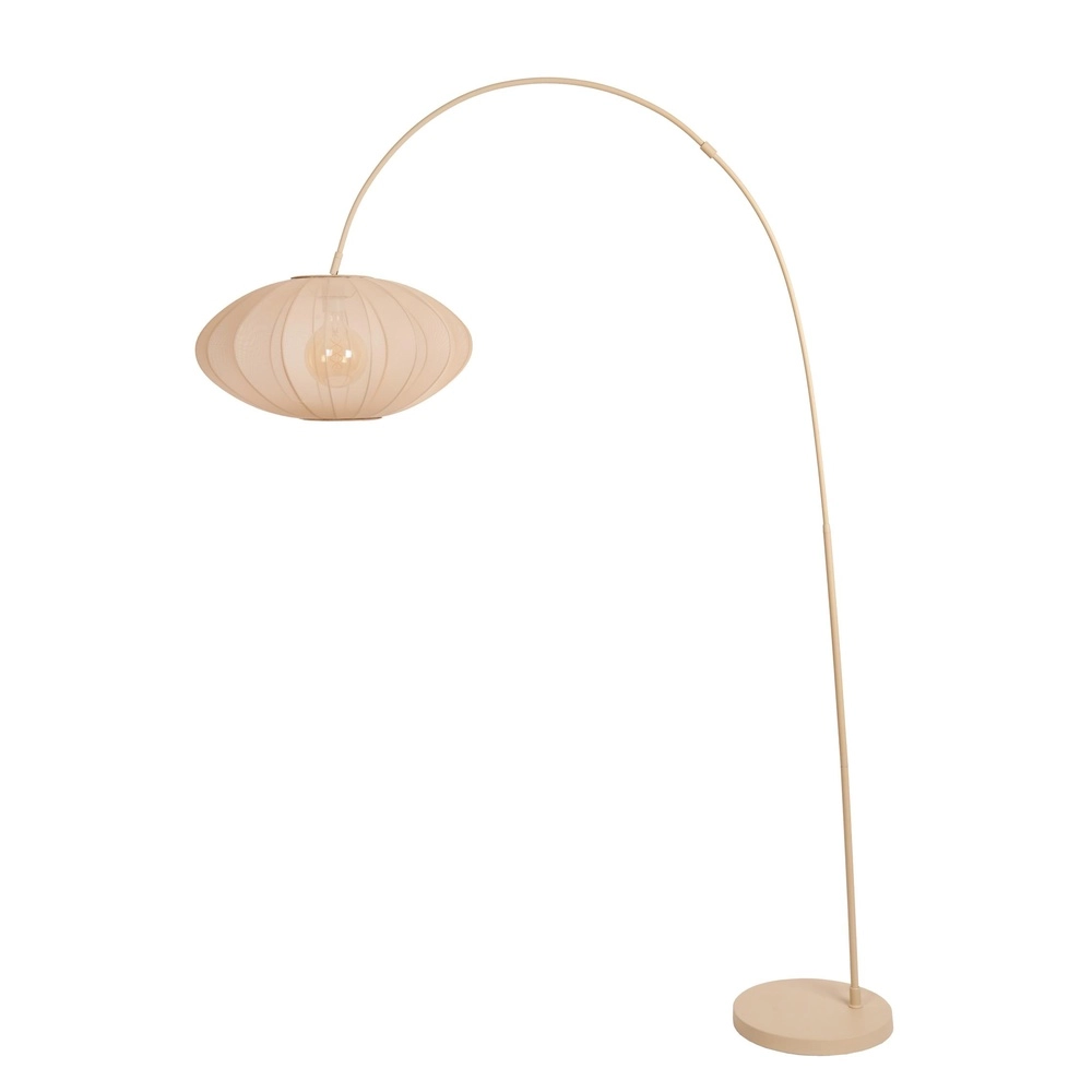 Lampe à arc Corina brun sable
