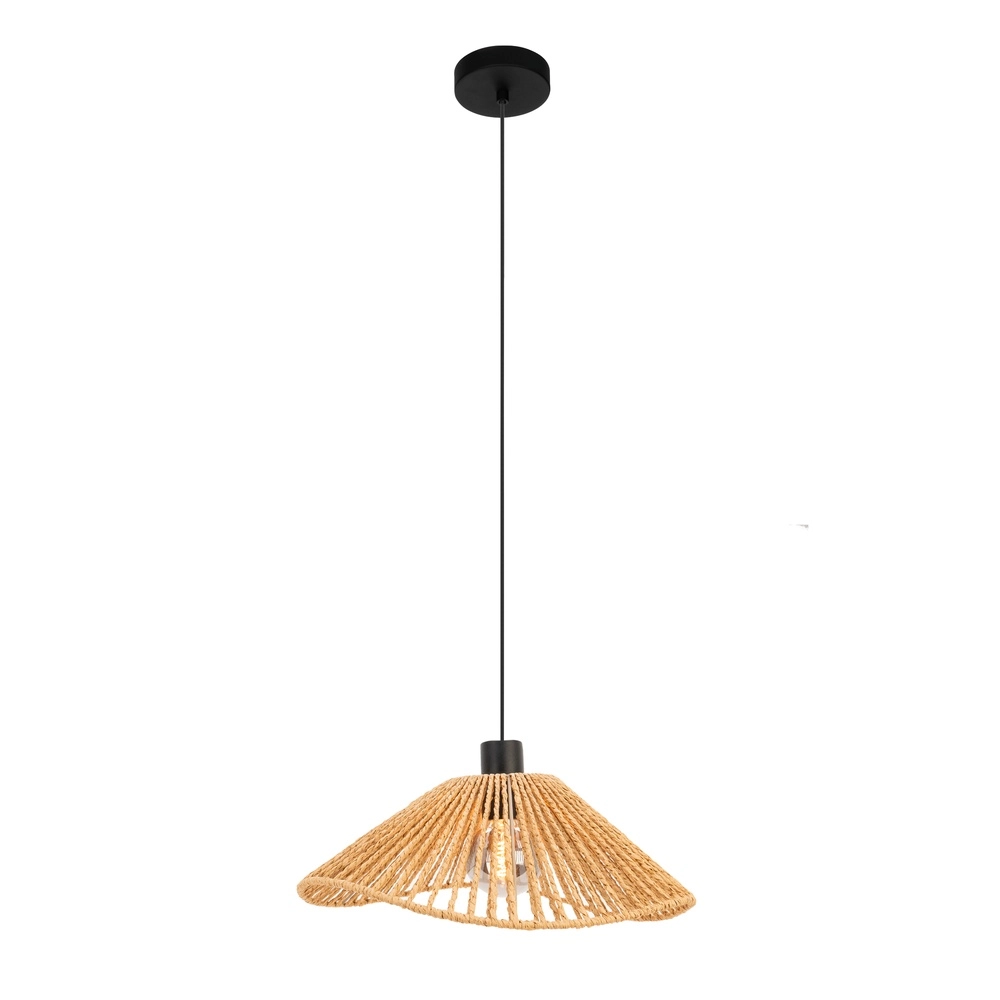 Lampe suspendue à corde Lavister Ø 39cm Eglo 9002759440725