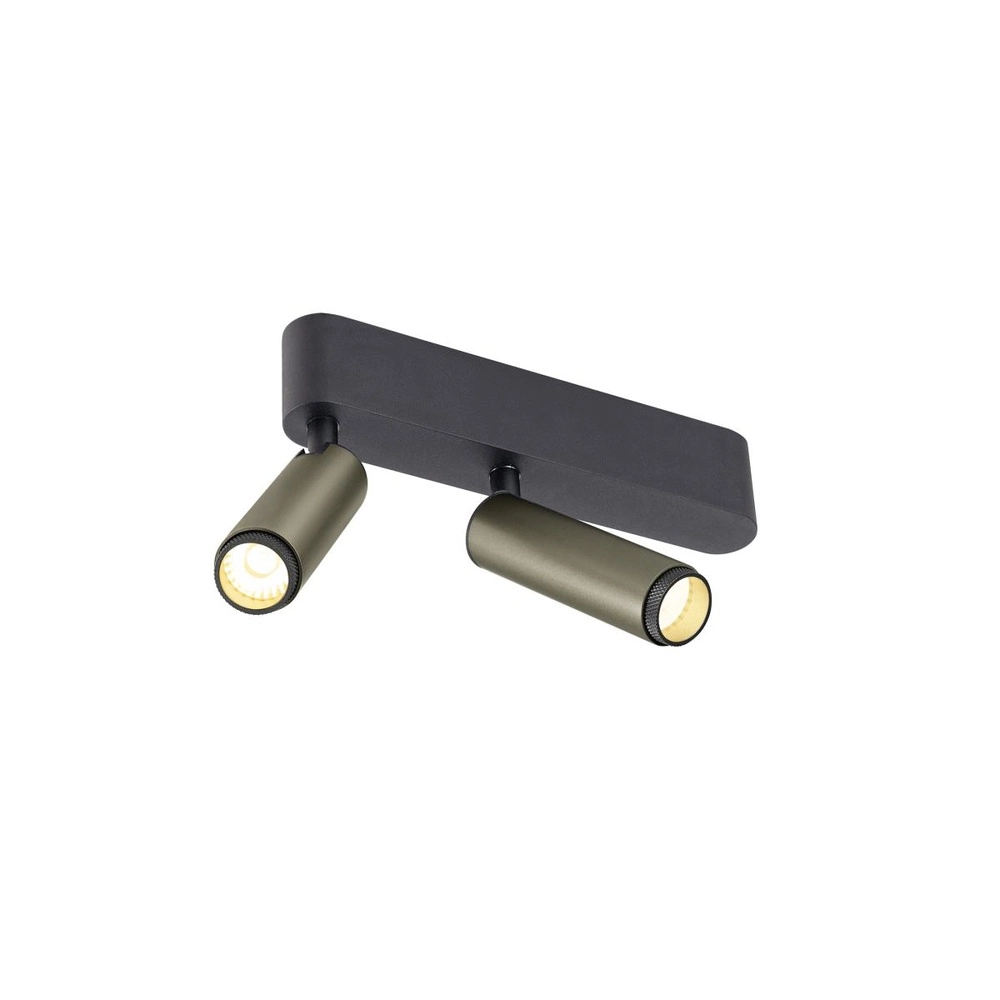Spot monté en surface Grip! S Bronze 2 lumières 3000K SLV 4024163304870