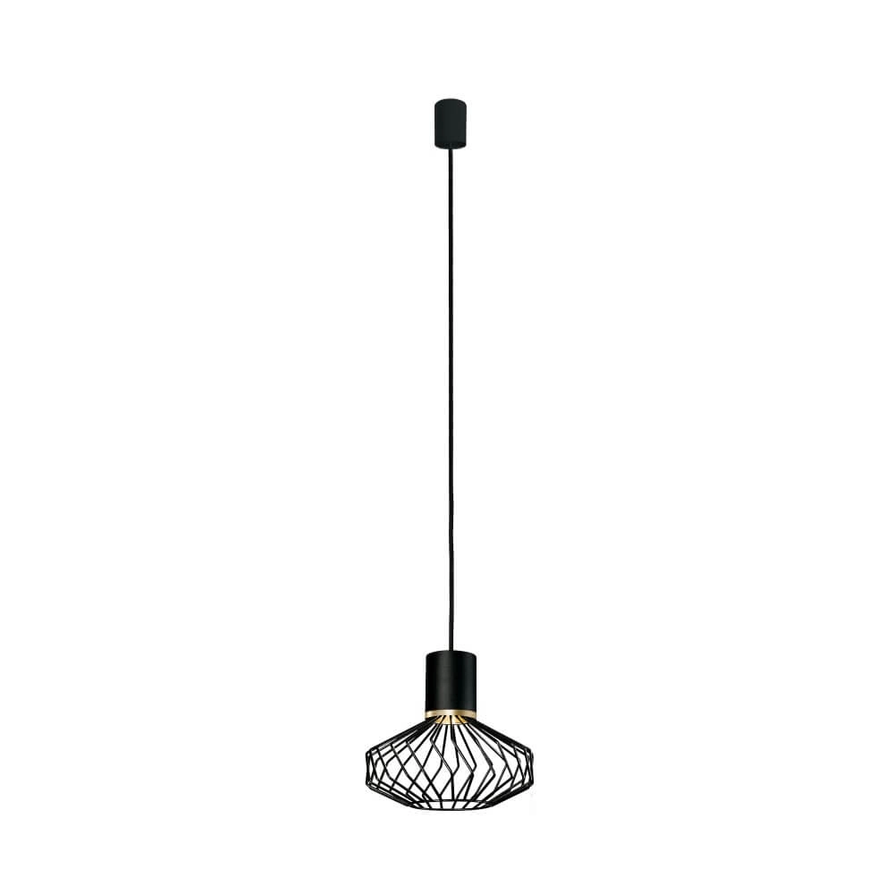 Lampe à fil Pico noir avec de l'or Lyora 5903139886291