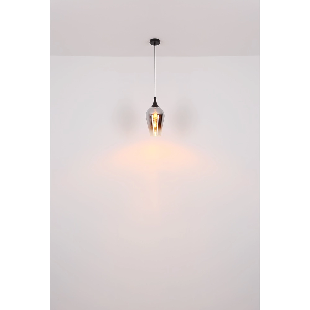 Lampe suspendue Lavus Verre fumé Globo 9007371450008