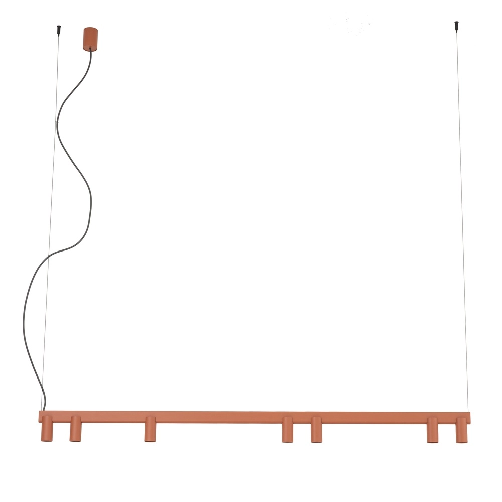 Lampe pendante de conception Fourty Terre cuite à 7 lumières Lyora 5903139124232