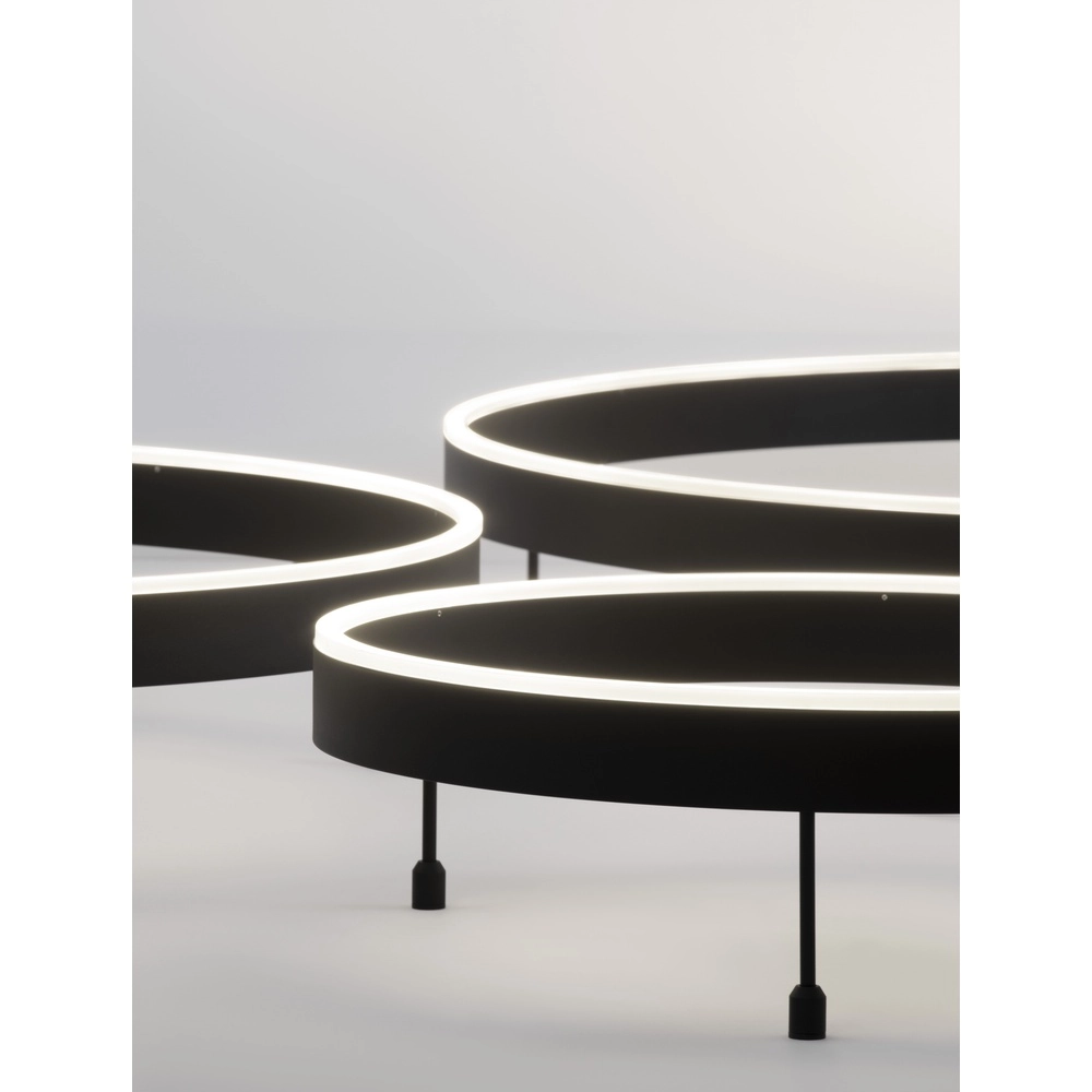 Plafonnier Motif noir Ø 100cm Lyora 5212017443021