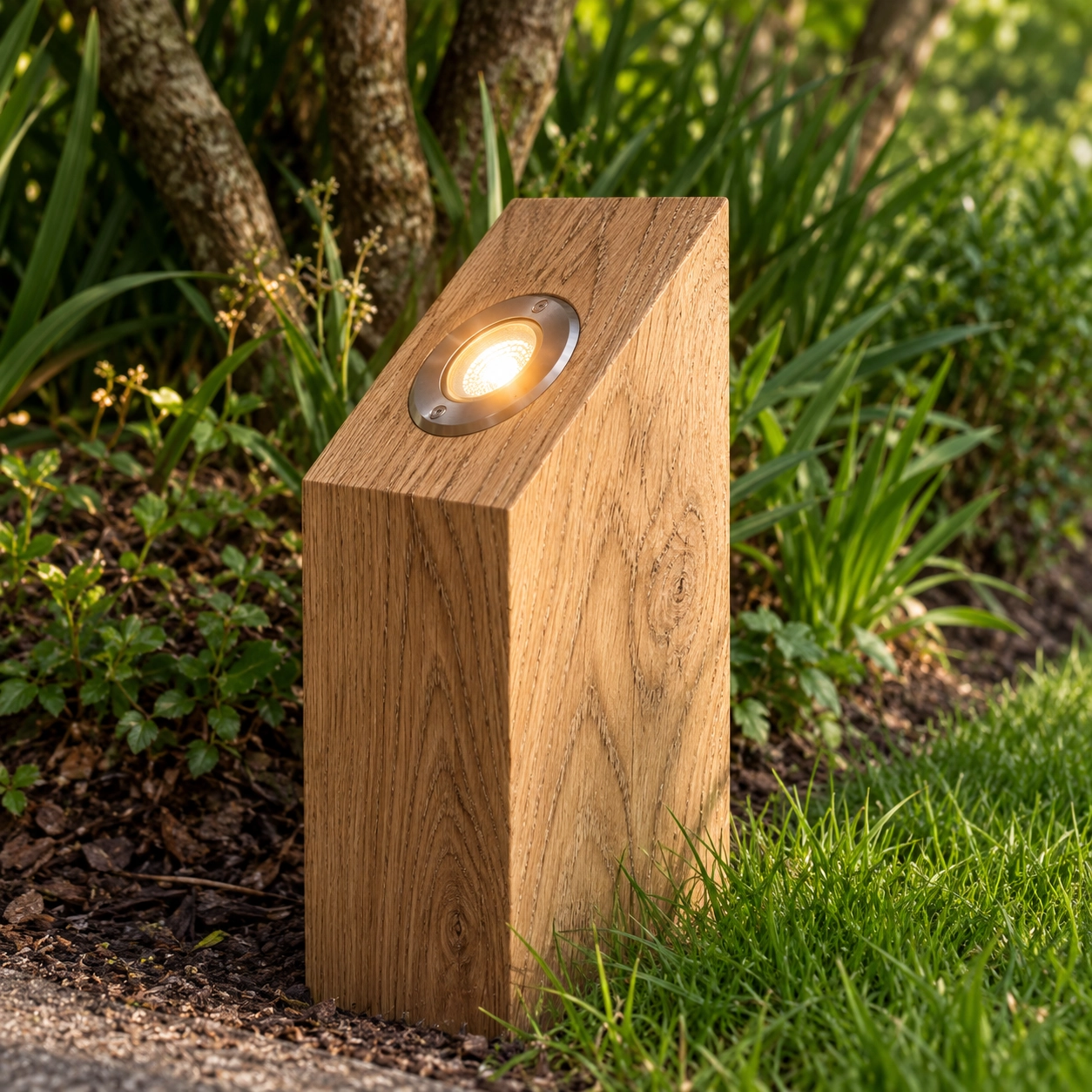 Lumineuse en bois Sotto Chêne - 40cm - 2700K