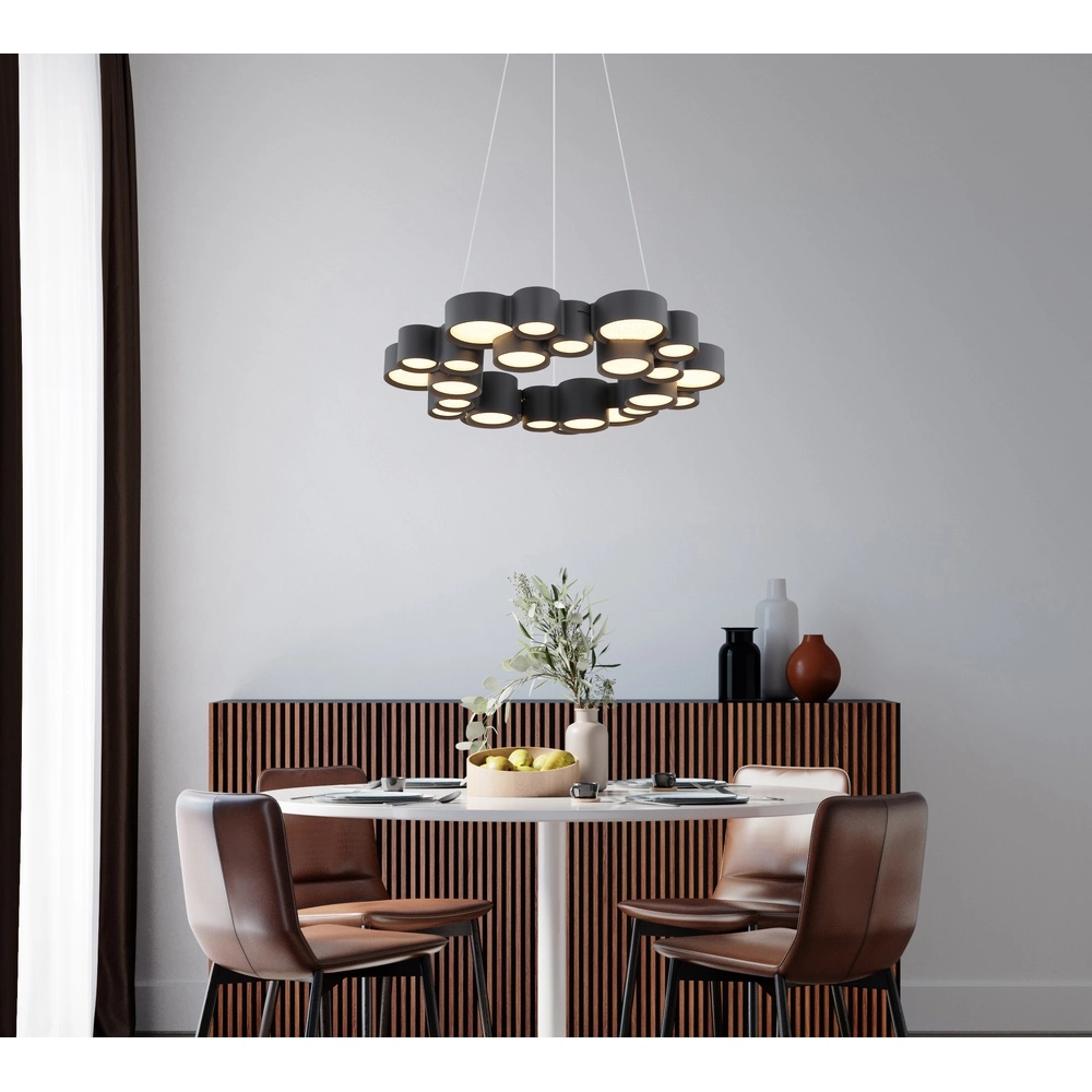 Lampe pendante de conception Darla Noir Globo 9007371592463