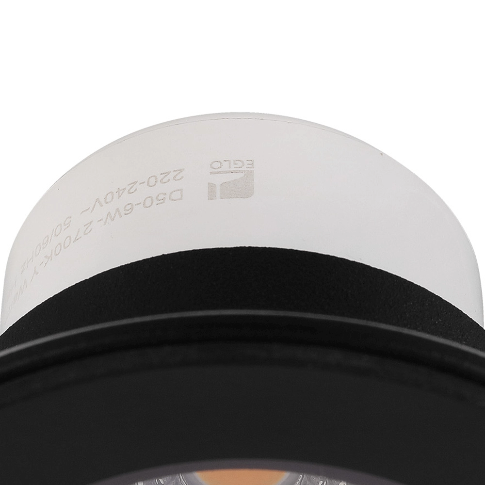 Spot encastrable salle de bain Salabate noir Eglo 9002759994938