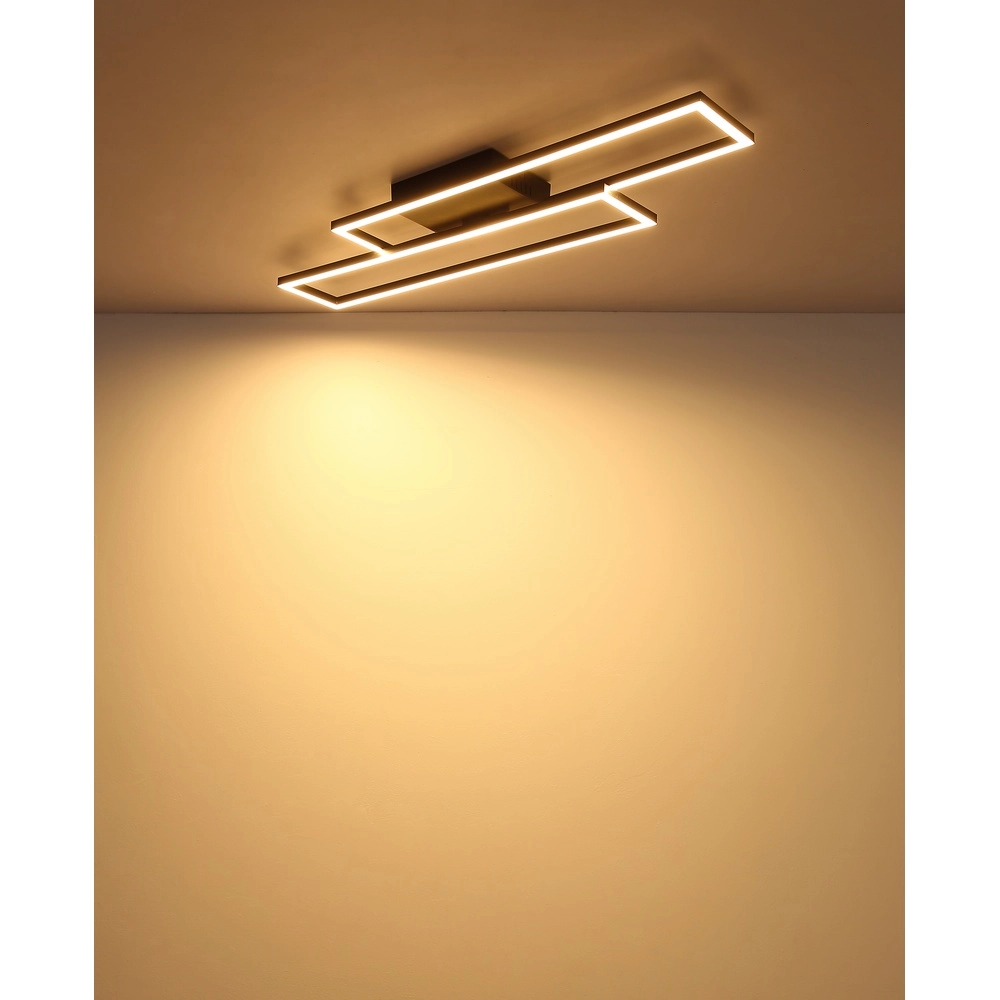 Lampe de plafond moderne Tatjana Noir Globo 9007371566310