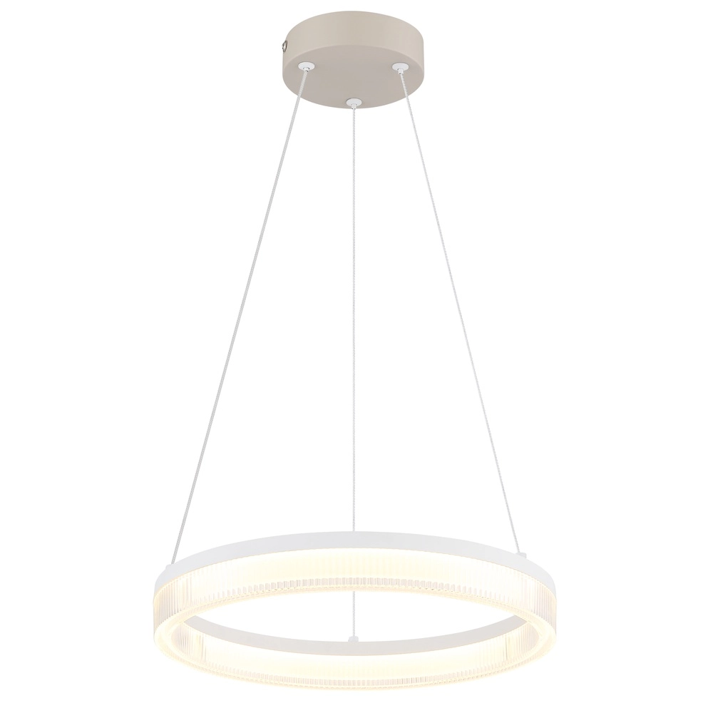Suspension moderne Zara brun sable Ø 33cm