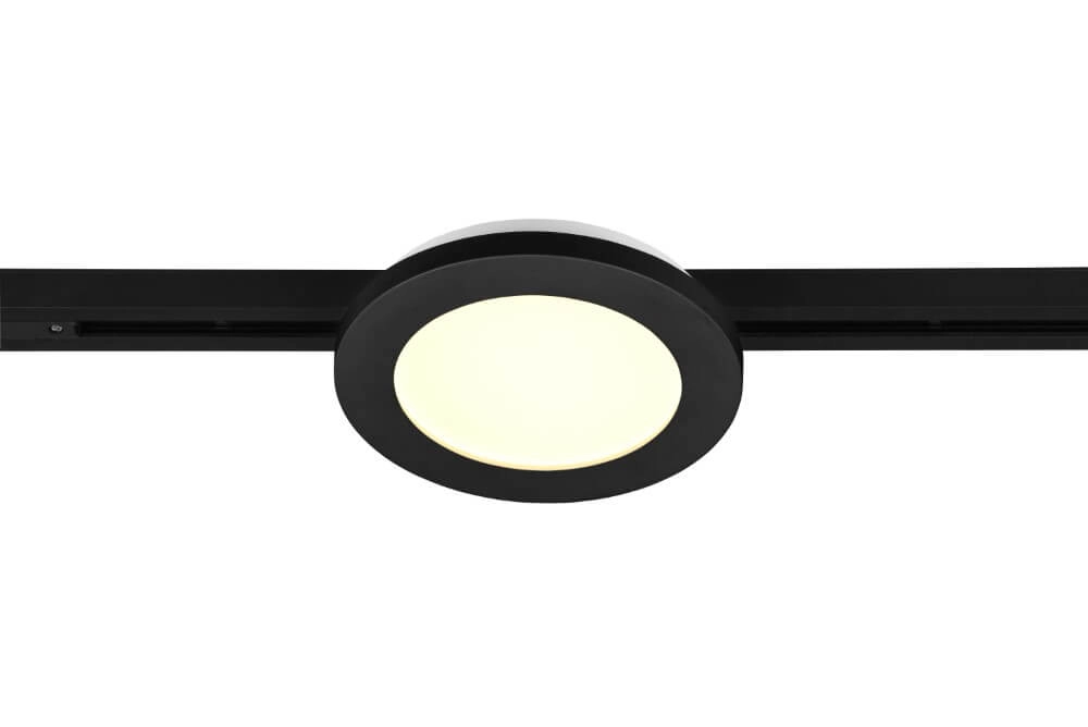 Plafonnier Camillus noir mat