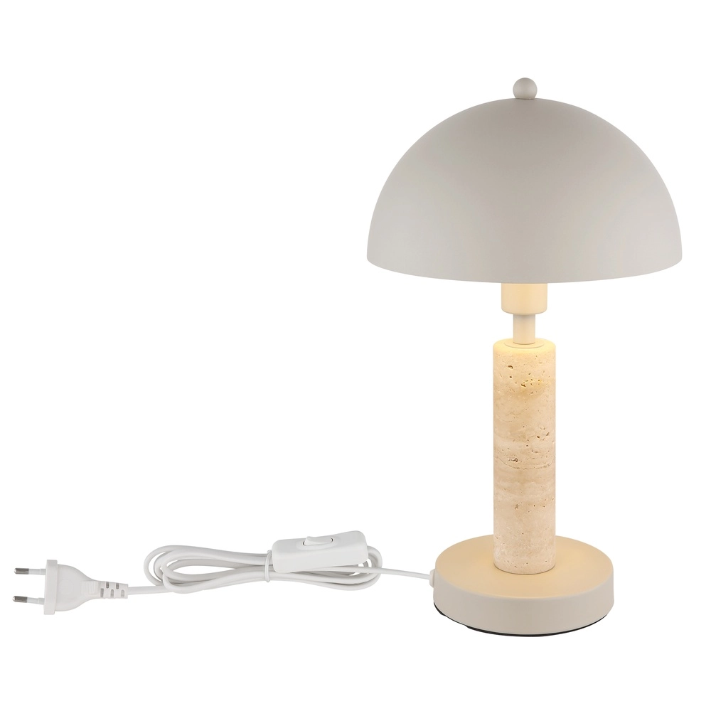 Lampadaire moderne Janie brun sable Globo 9007371566921