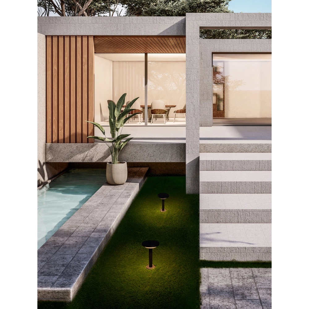 Lampe de jardin Nitro Design noir 23.7cm Lyora 5212017453112