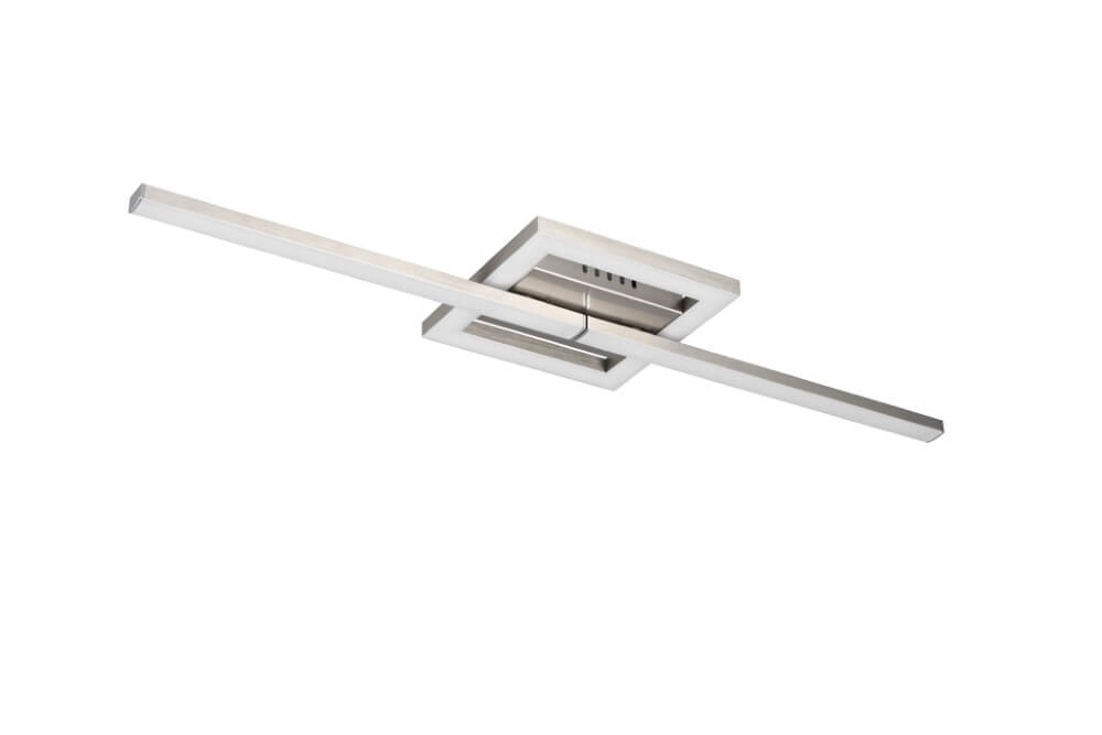 Plafonnier en nickel Viale conception Trio 4017807598087