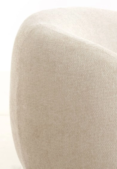 Chair 93x87x73 cm Ovito crème Light & Living 8717807712464