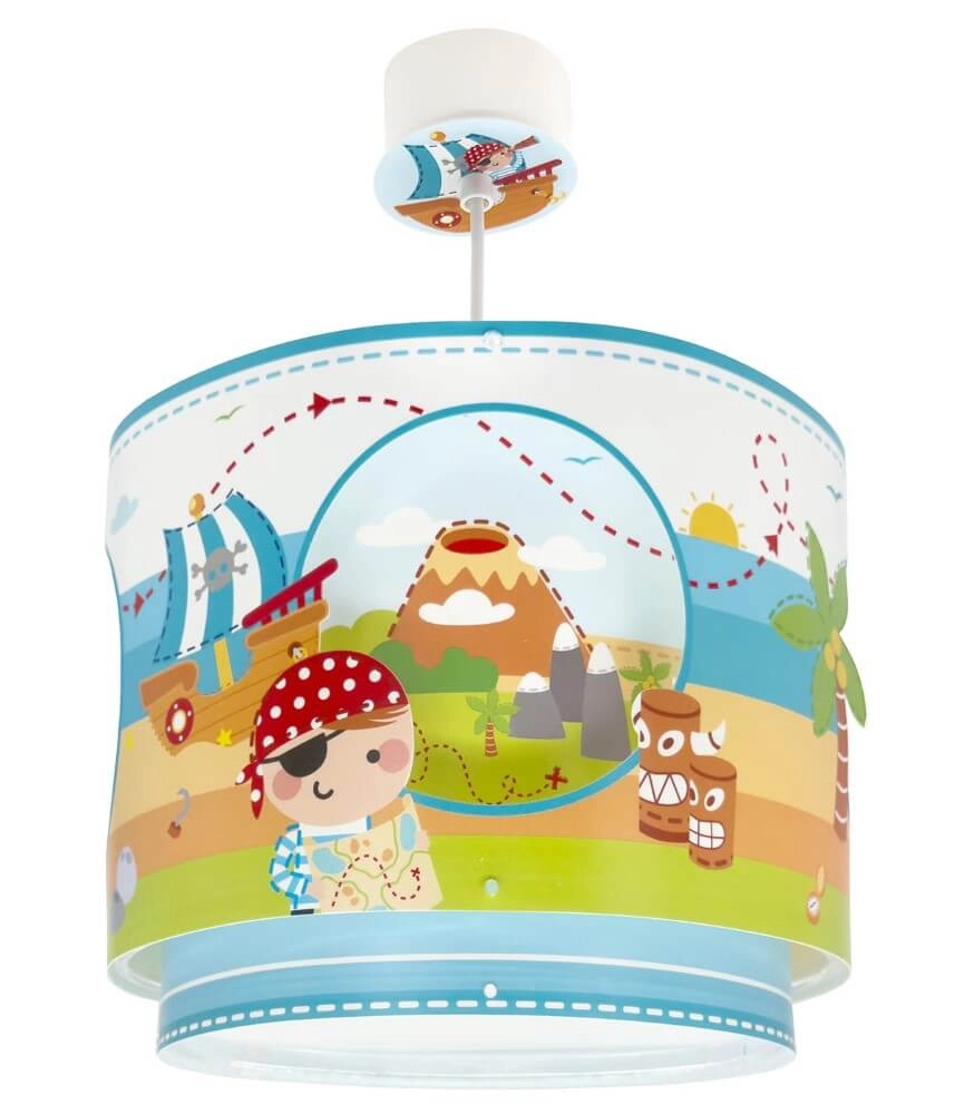 Lampe suspendue chambre d'enfant Pirate Island Ø 26 cm Lampe suspendue chambre d'enfant Pirate Island Ø 26 cm