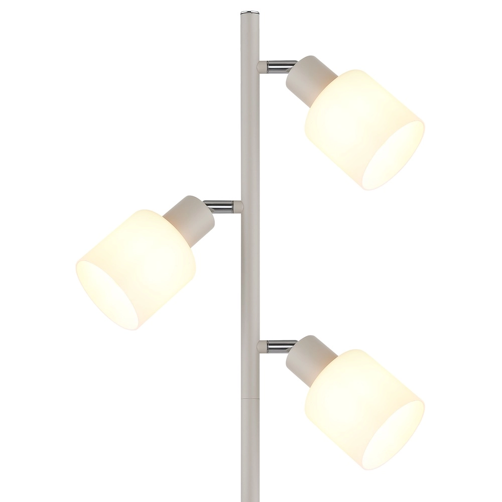 Lampadaire Trent brun sable Globo 9007371572977