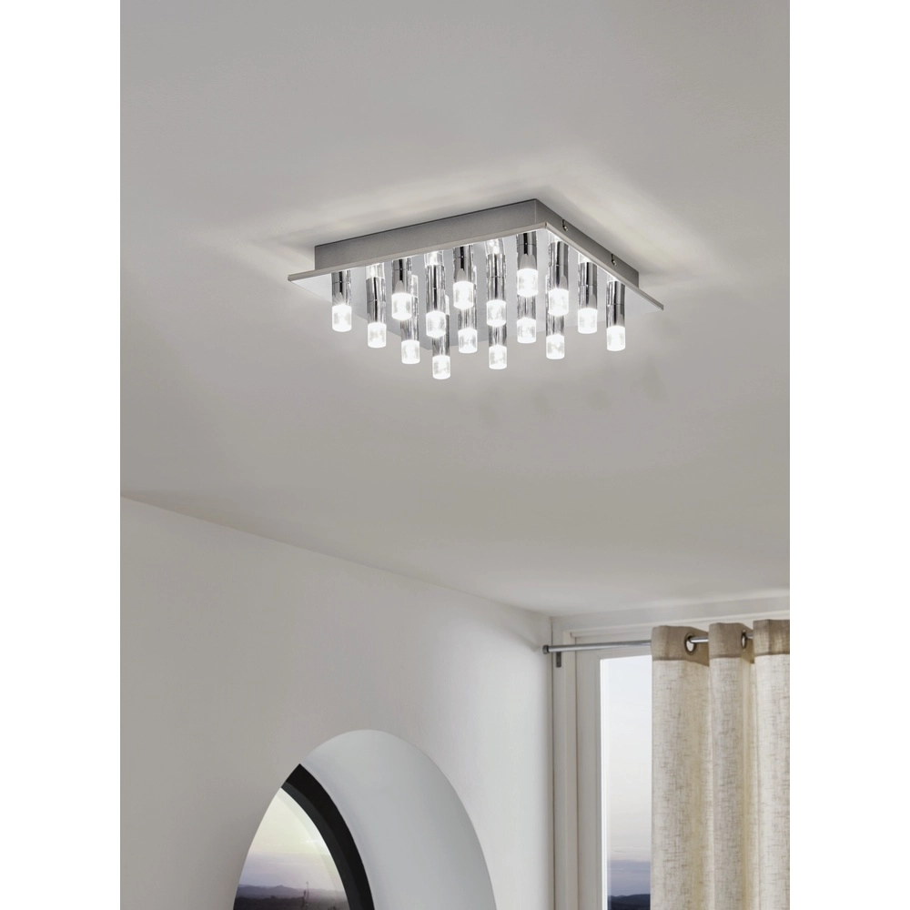Lampe de plafond Teocelo Chrome Eglo 9002759953638