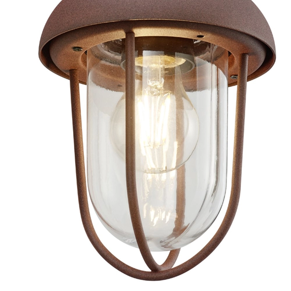Applique marron rouille Duero Trio 4017807445589