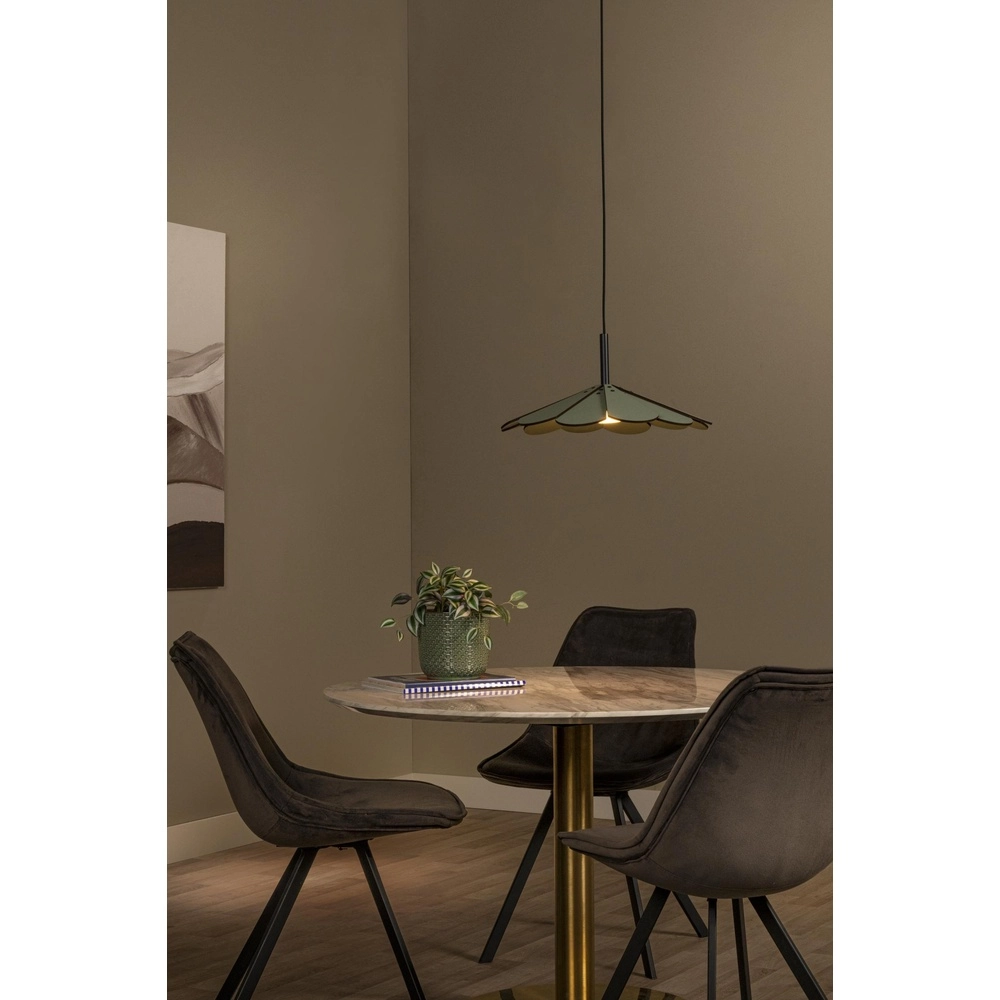 Lampe pendante de conception Blomster Vert Lucide 5411212771537