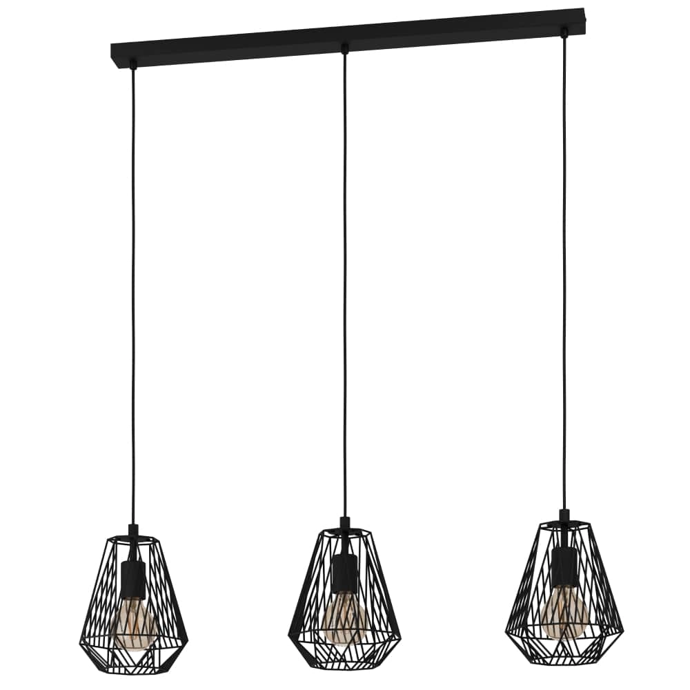 Lampe de table à manger noire Stype Lampe de table à manger noire Stype