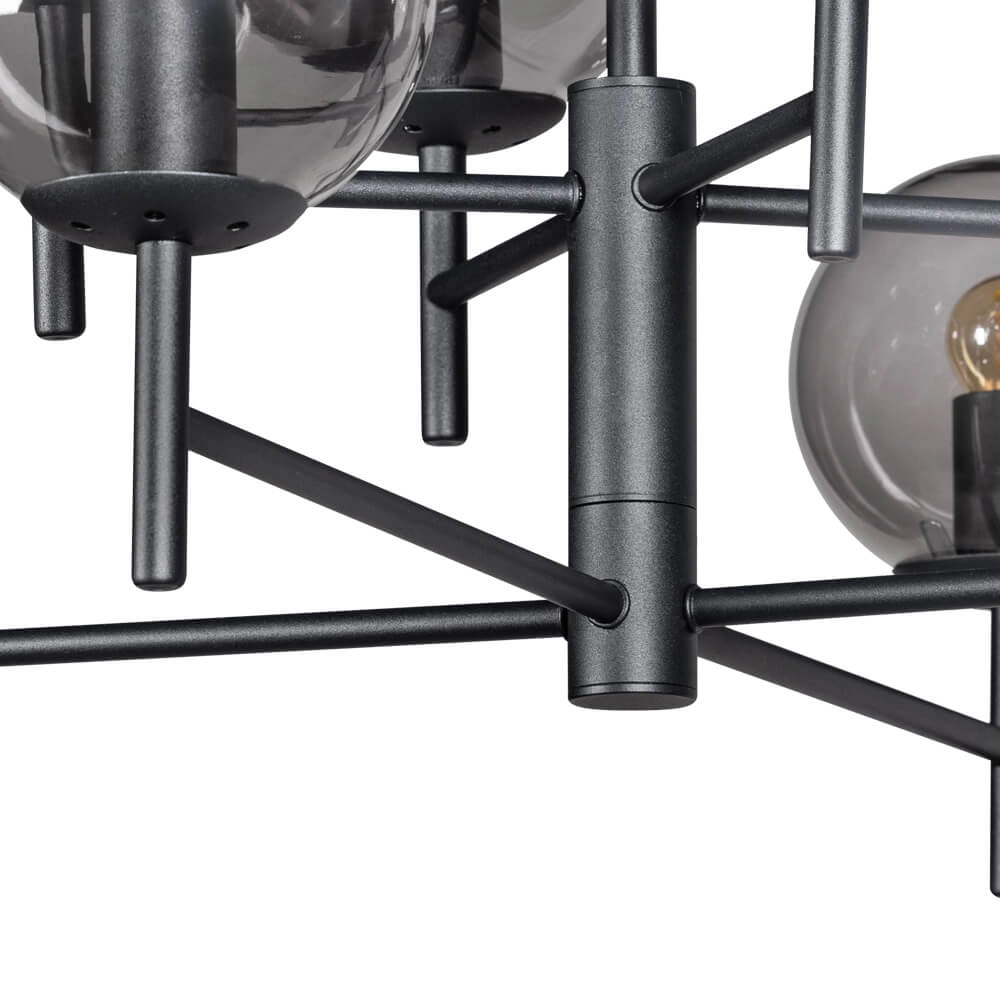 Lampe à suspension en verre Davina 8 lumières ETH 8720195302742