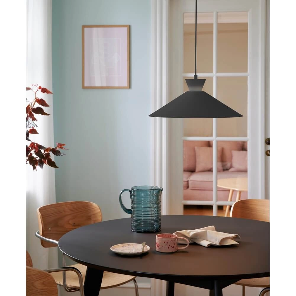 Suspension élégante Dial noir Ø 45cm Nordlux 5704924013737