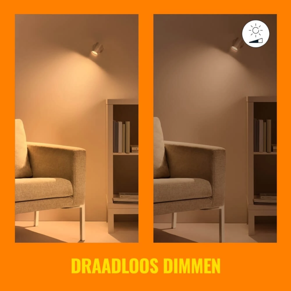 Source lumineuse intelligente Smart GU10 Wiz WiZ 8720169076761