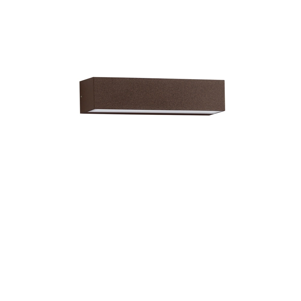 Lampe murale élégante Lane brun rouille 22cm - 21W Lyora 5212017496812
